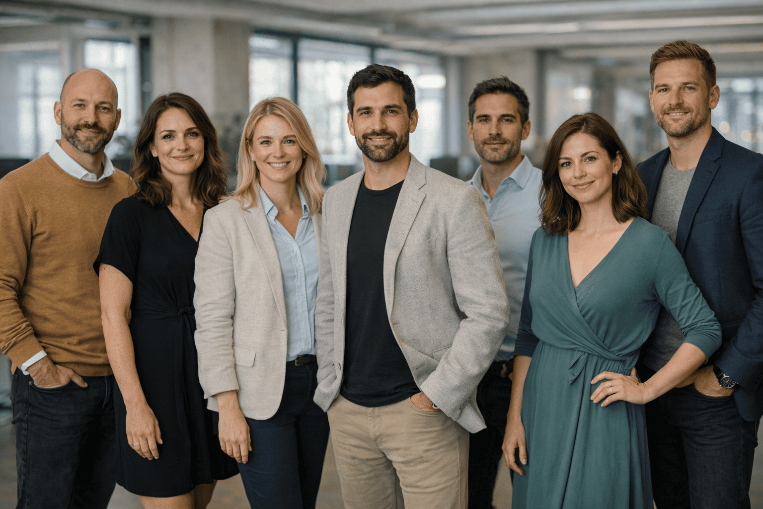 Team working on AI trading platform — Nucleo Fintralis